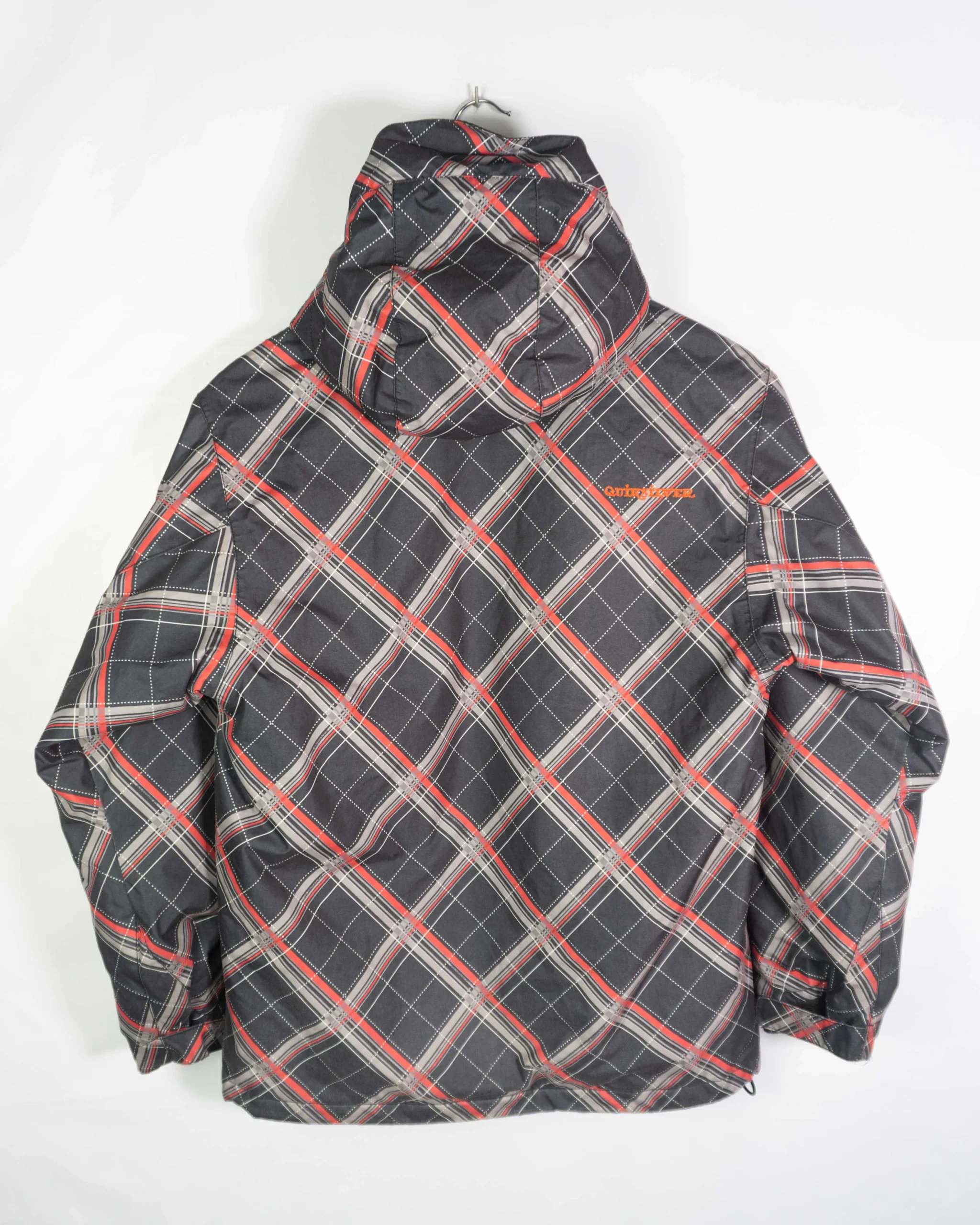 Abrigo Quiksilver vintage 00s gris XS - Lacaie Vintage Abrigo Quiksilver vintage 00s gris XS - Imagen 4