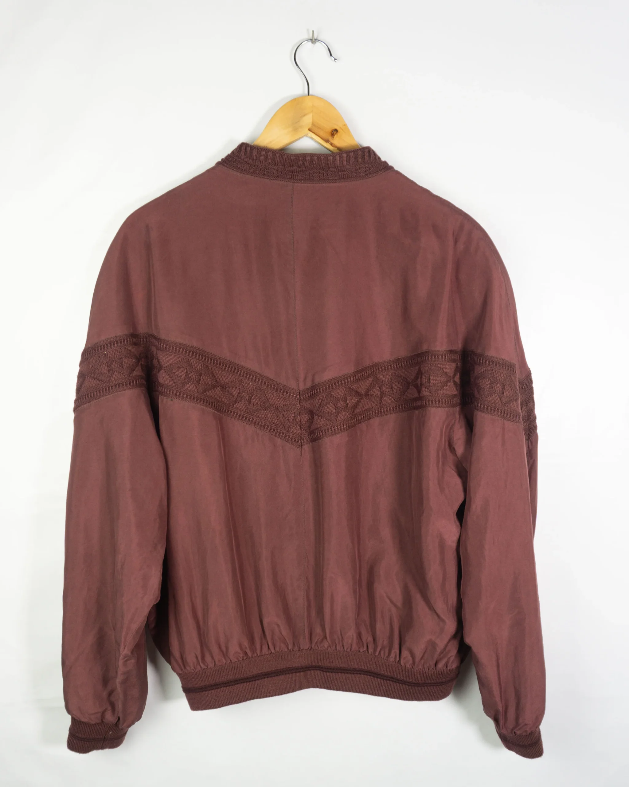 Cárdigan vintage 90s burdeos S - Lacaie Vintage Cárdigan vintage 90s burdeos S - Imagen 3