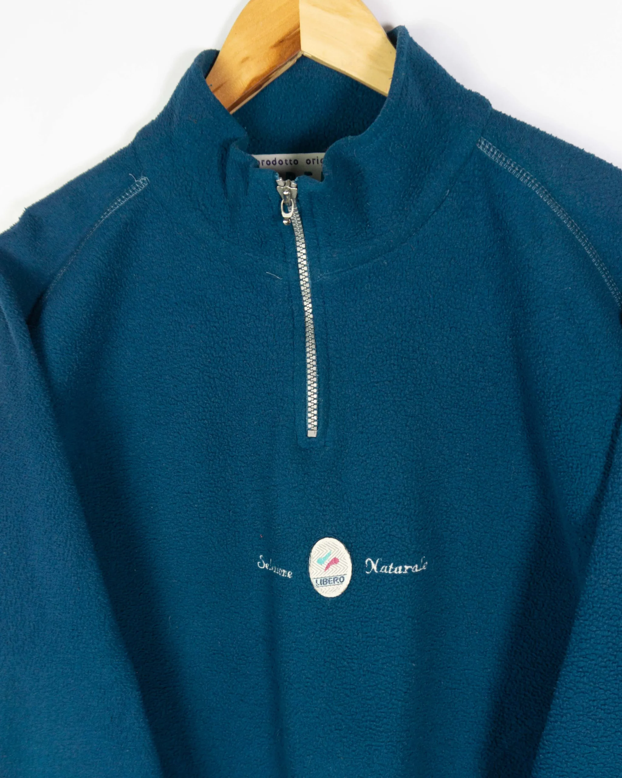 Forro polar Liberto vintage 90s azul marino S - Lacaie Vintage Forro polar Liberto vintage 90s azul marino S - Imagen 2