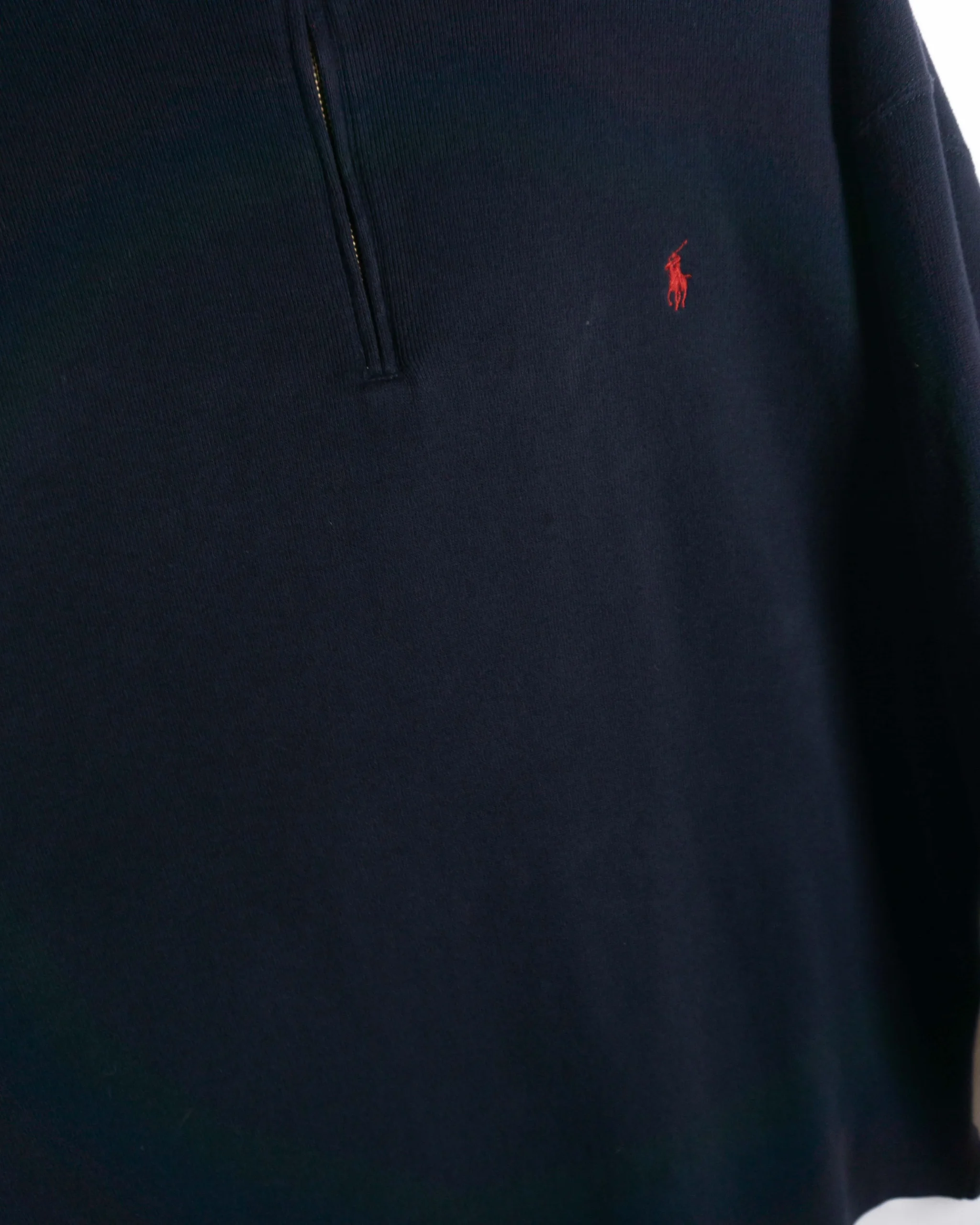 Jersey 1/4 zip Ralph Lauren vintage 00s XXL - Lacaie Vintage Jersey 1/4 zip Ralph Lauren vintage 00s XXL - Imagen 3