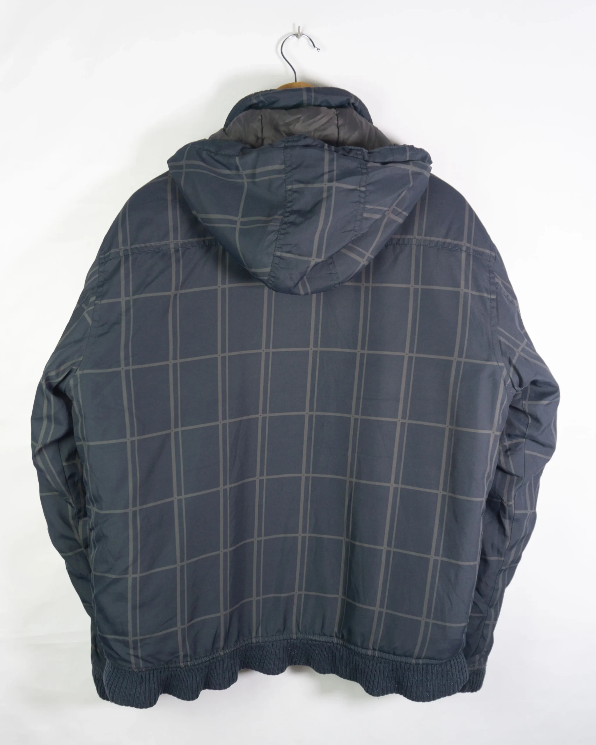Abrigo Quiksilver vintage 00s gris M - Lacaie Vintage Abrigo Quiksilver vintage 00s gris M - Imagen 3