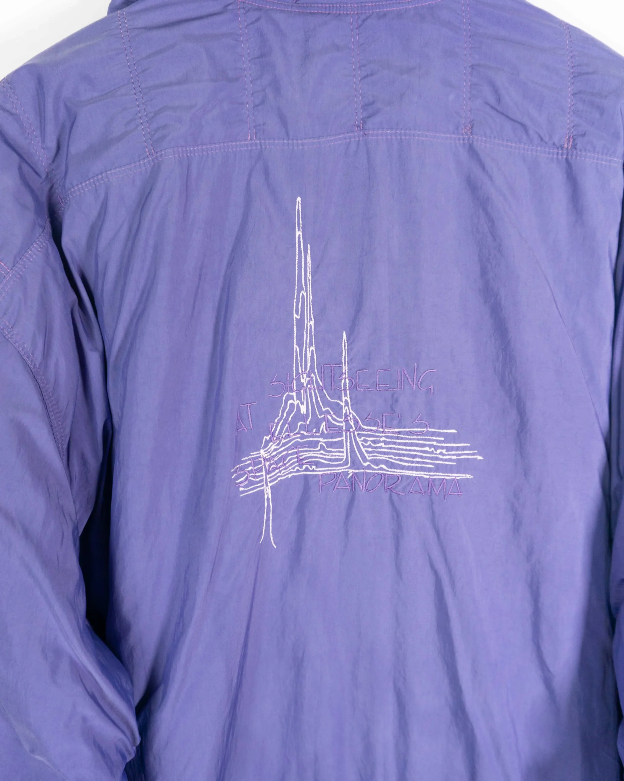 Abrigo acolchado Ellesse vintage 90s morado L - Lacaie Vintage Abrigo acolchado Ellesse vintage 90s morado L - Imagen 4