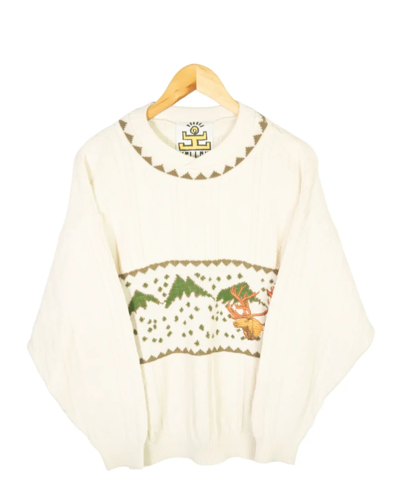 Jersey bordado vintage 90s S