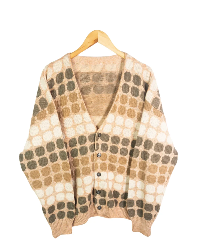 Cárdigan vintage 90s marrón M