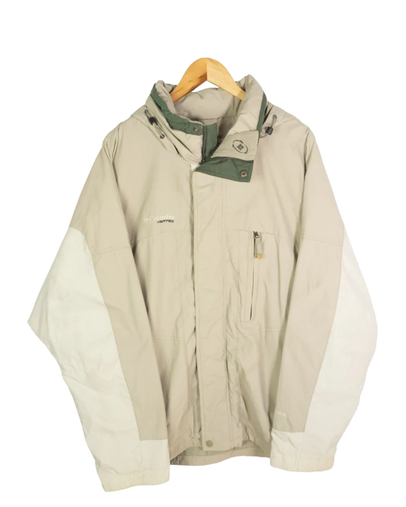 Chaqueta Columbia vintage 00s beige L