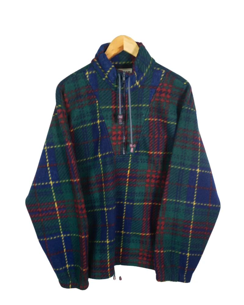 Forro polar vintage 90s 1/4 zip L