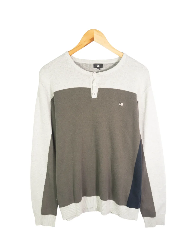 Jersey DC gris/marrón L