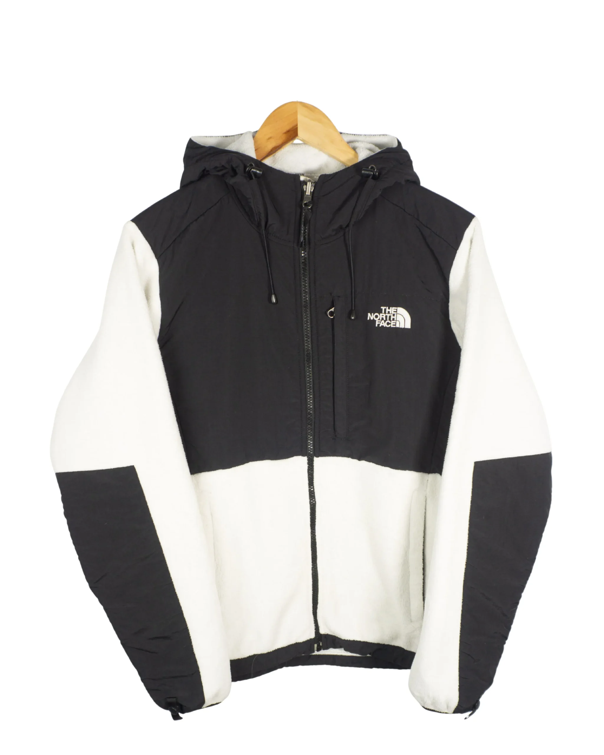 Forro polar mujer The North Face negro/blanco M - Lacaie Vintage Forro polar mujer The North Face negro/blanco M