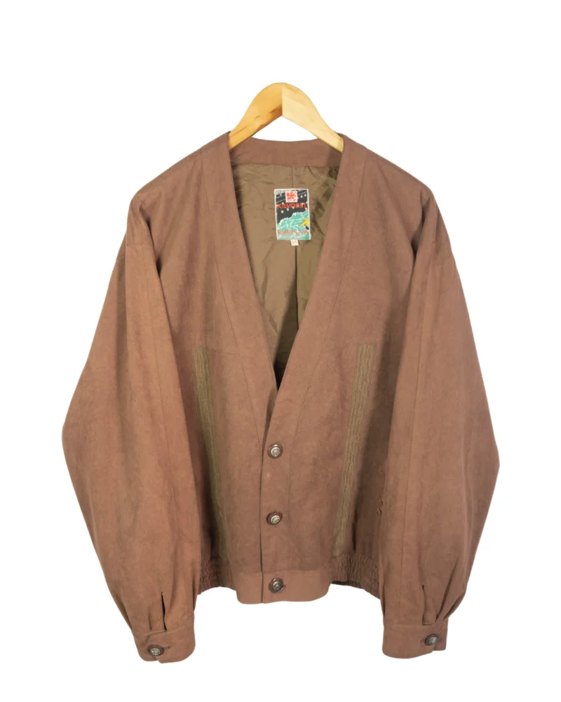 Cárdigan vintage 90s marrón M