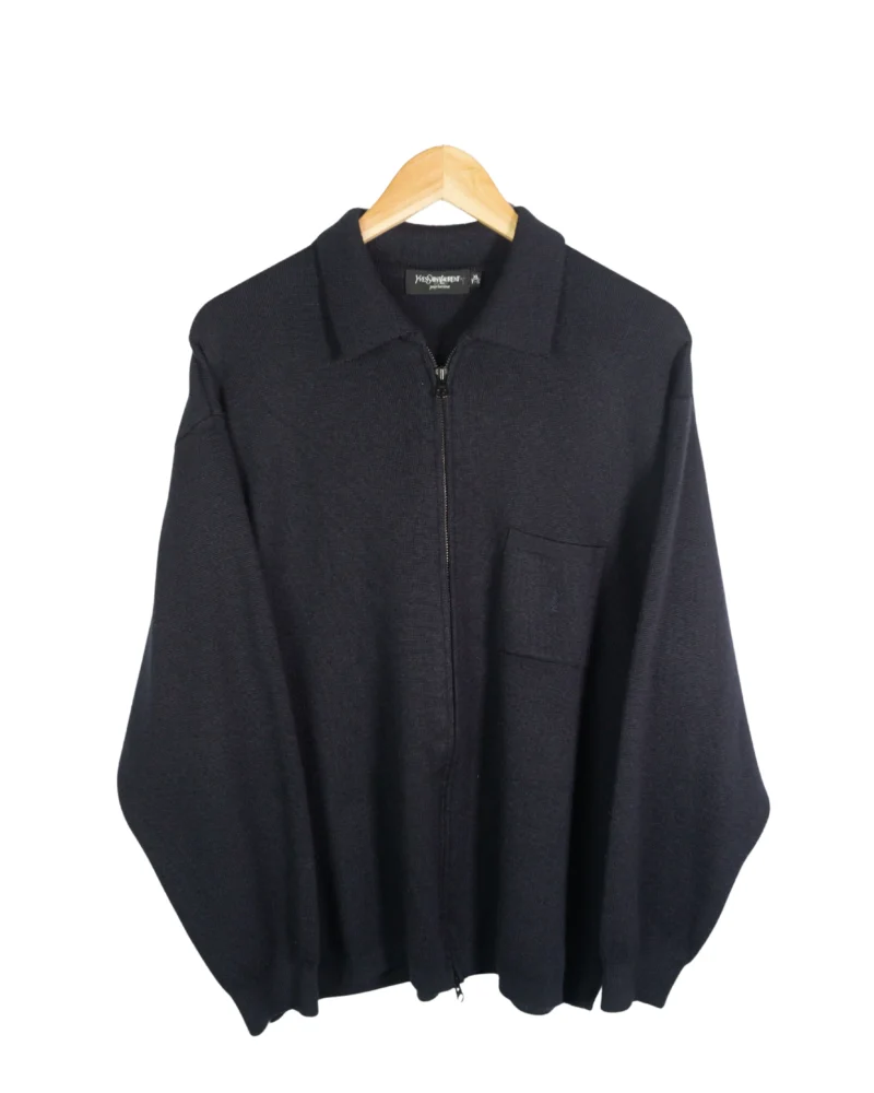 Chaqueta Yves Saint Laurent vintage 90s azul marino XL