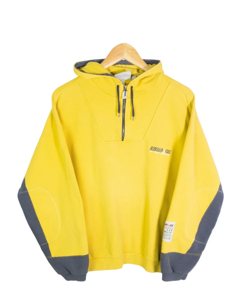Sudadera Le Coq Sportif vintage 00s amarillo S