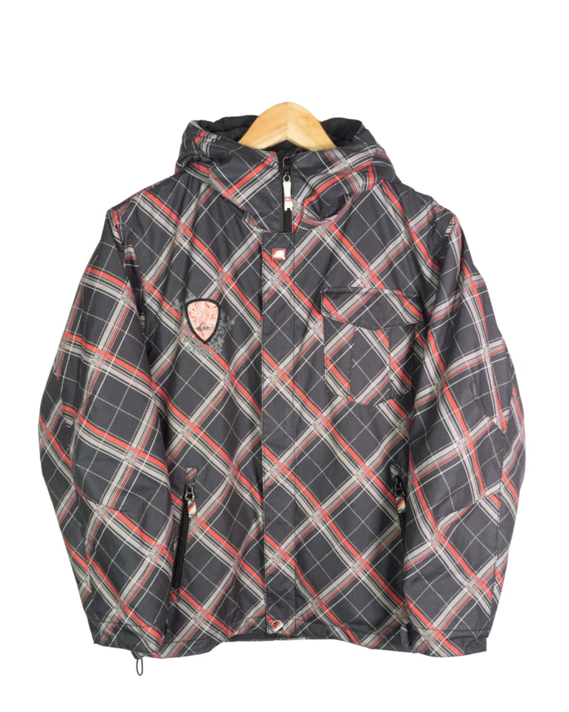 Abrigo Quiksilver vintage 00s gris XS