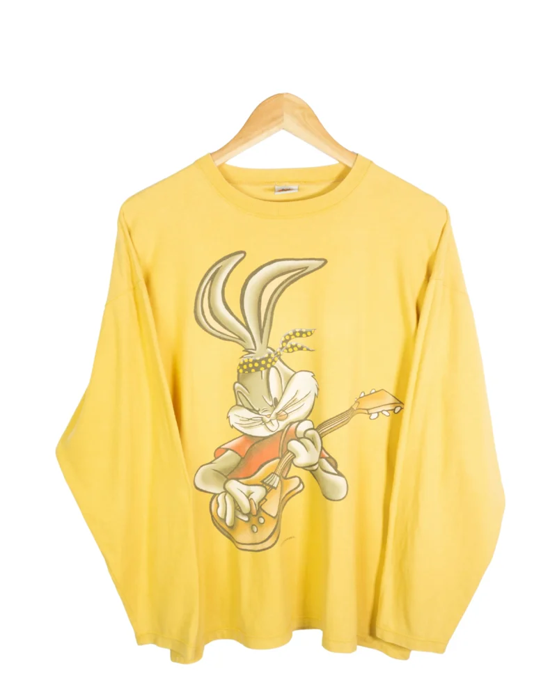 Camiseta manga larga Bugs Bunny vintage 1998 S