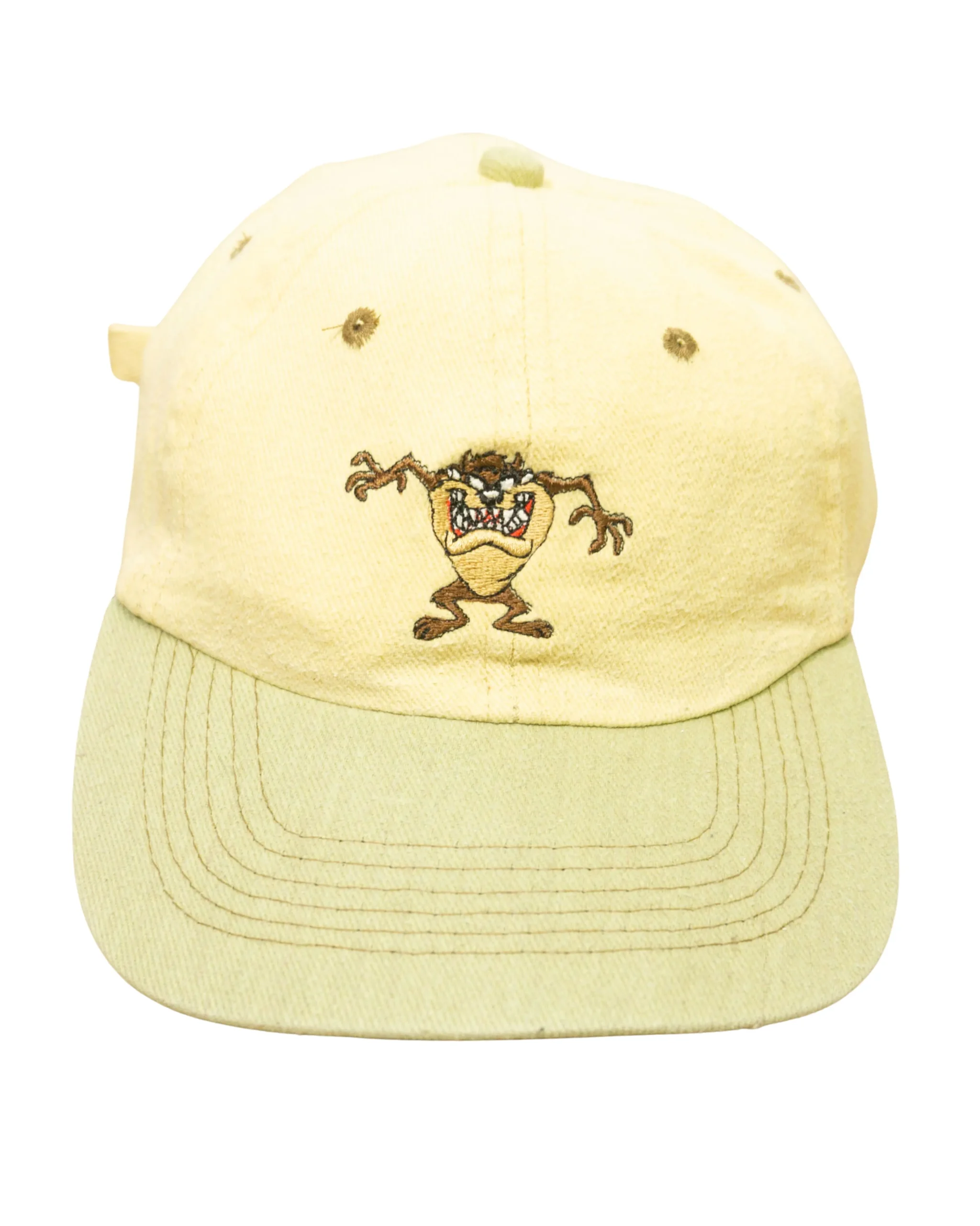 Gorra Tasmania vintage 00s amarillo pastel M - Lacaie Vintage Gorra Tasmania vintage 00s amarillo pastel M - Imagen 2