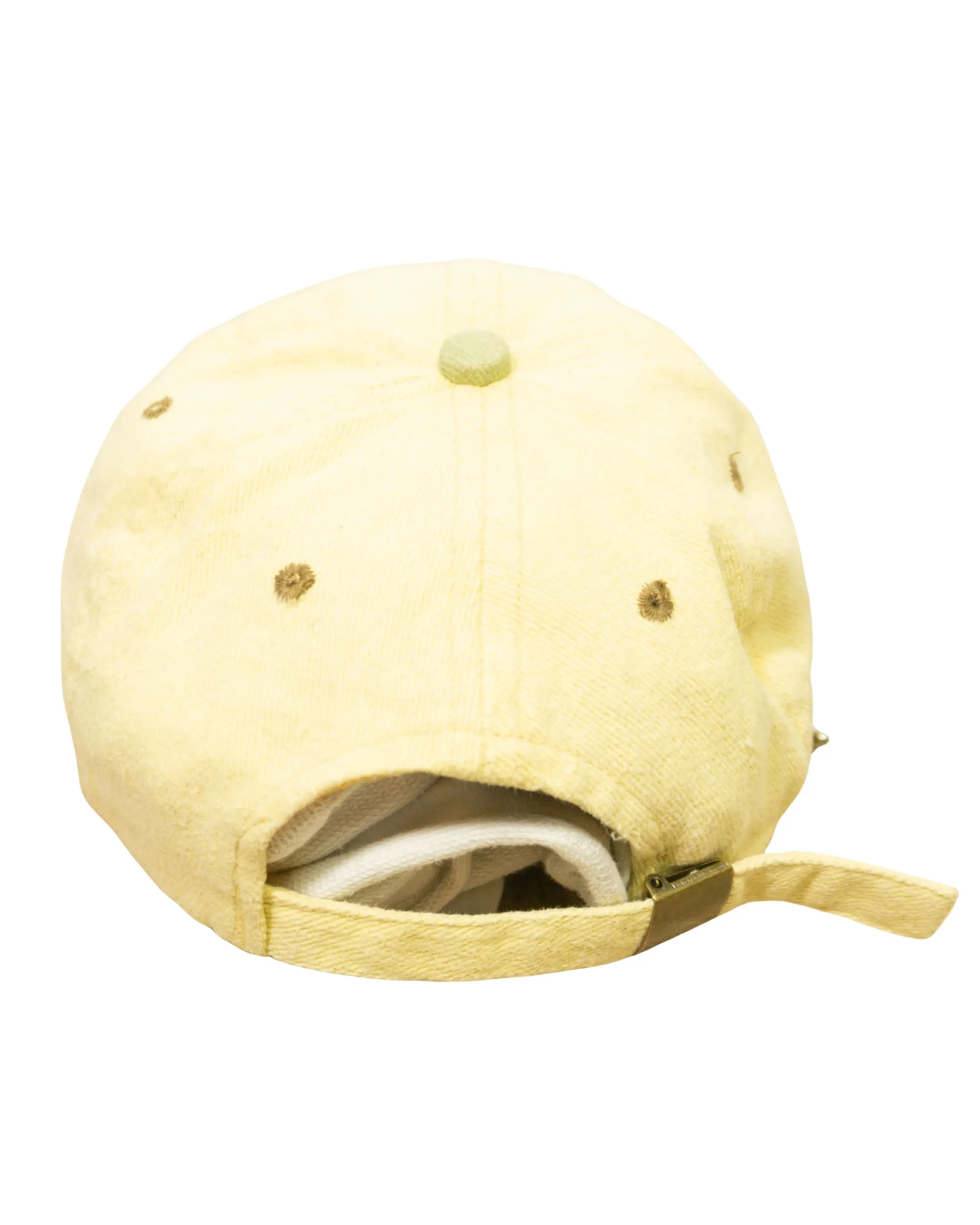 Gorra Tasmania vintage 00s amarillo pastel M - Lacaie Vintage Gorra Tasmania vintage 00s amarillo pastel M - Imagen 4