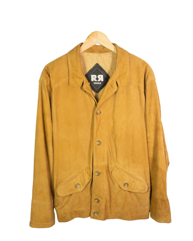 Chaqueta de ante Serra vintage 90s M