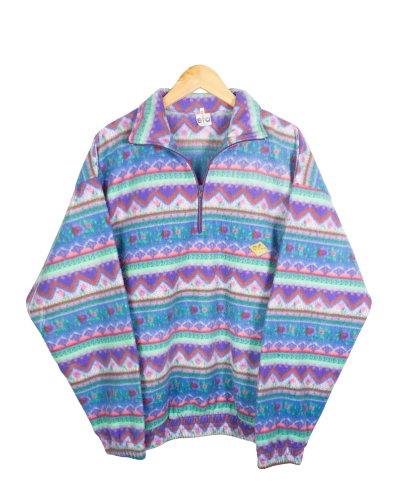 Forro polar vintage 90s estampado M