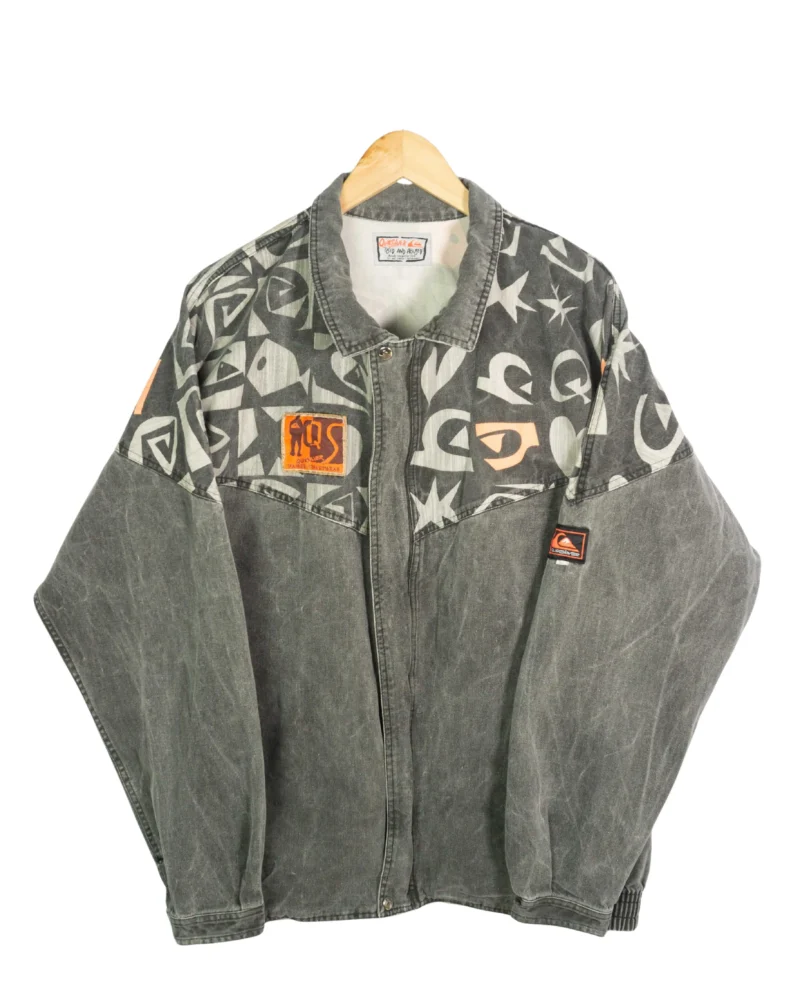 Chaqueta Quiksilver vintage 90s gris XL