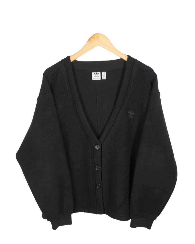 Cárdigan polar Adidas negro S
