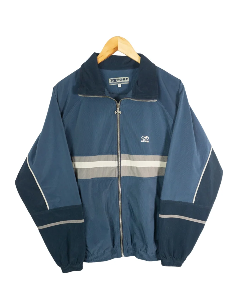 Chaqueta deportiva Astore vintage 90s azul marino M