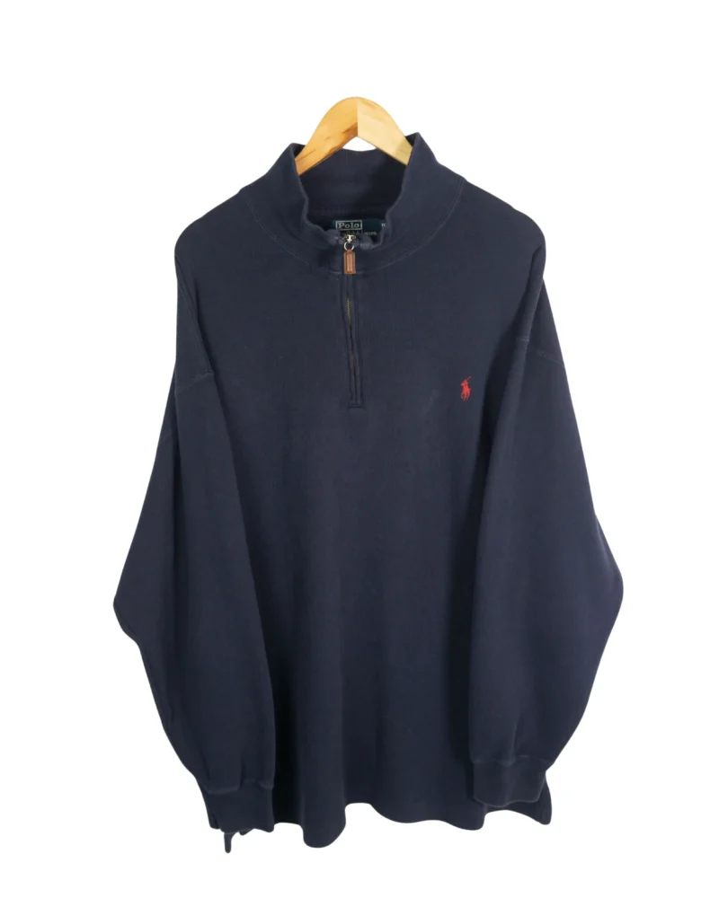 Jersey 1/4 zip Ralph Lauren vintage 00s XXL