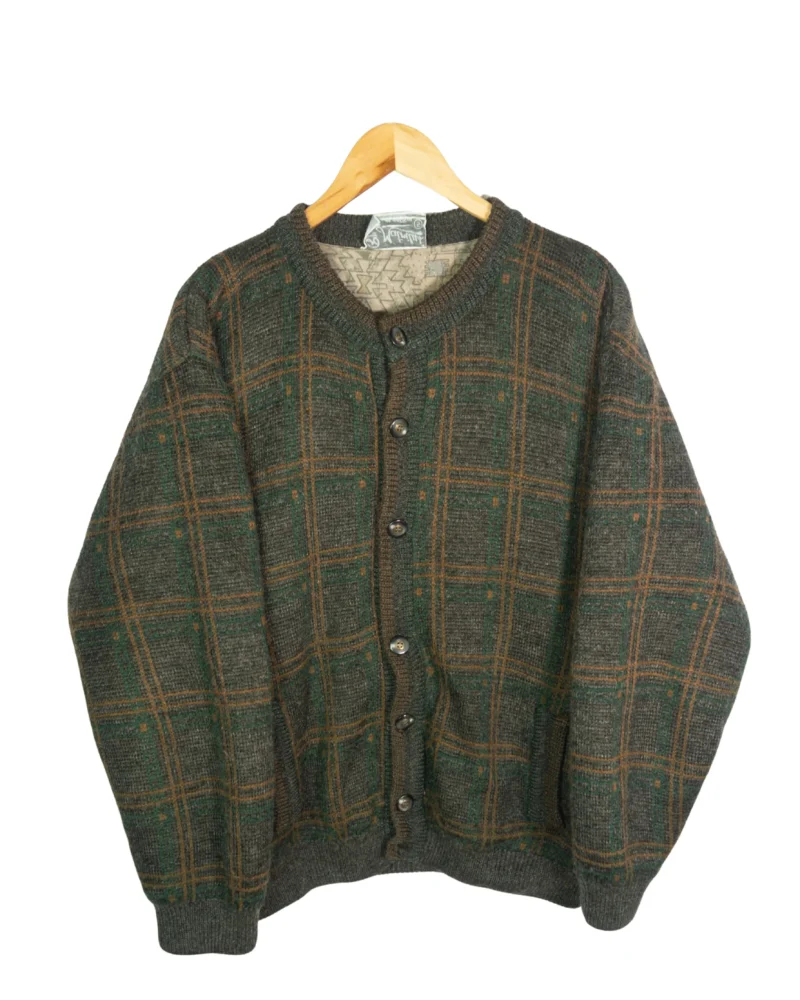 Cárdigan vintage 90s marrón M