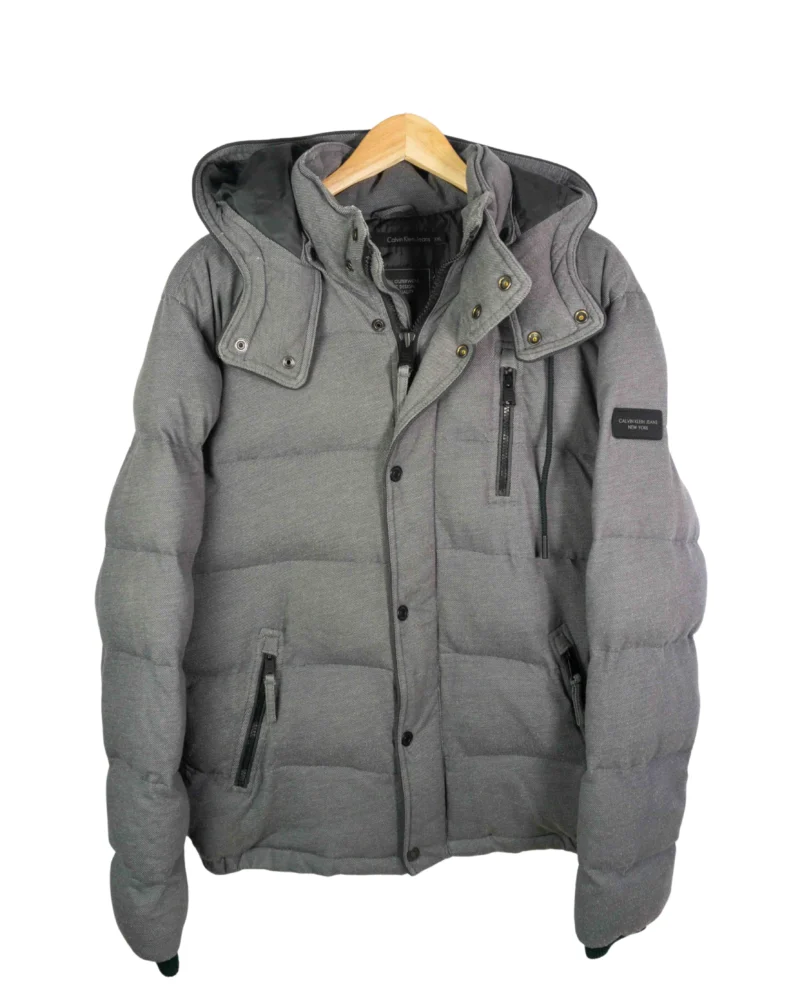Abrigo acolchado Calvin Klein gris XXL