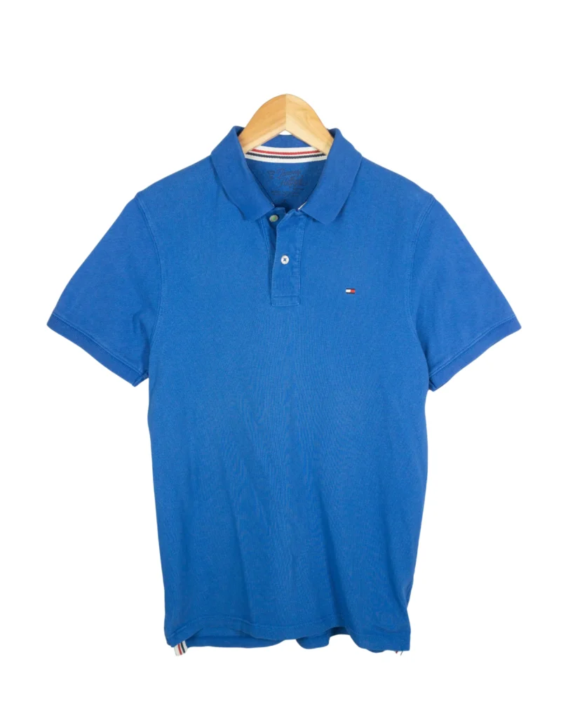 Polo Tommy Hilfiger azul S