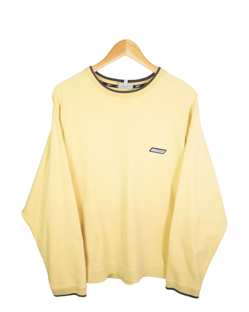 Sudadera Reebok vintage 00s amarilla S