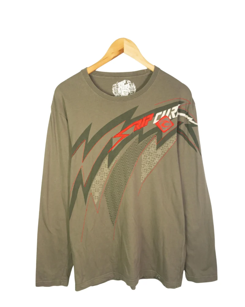 Camiseta manga larga Rip Curl Y2K marrón L