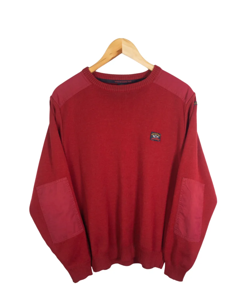 Jersey Paul Shark vintage 90s rojo S