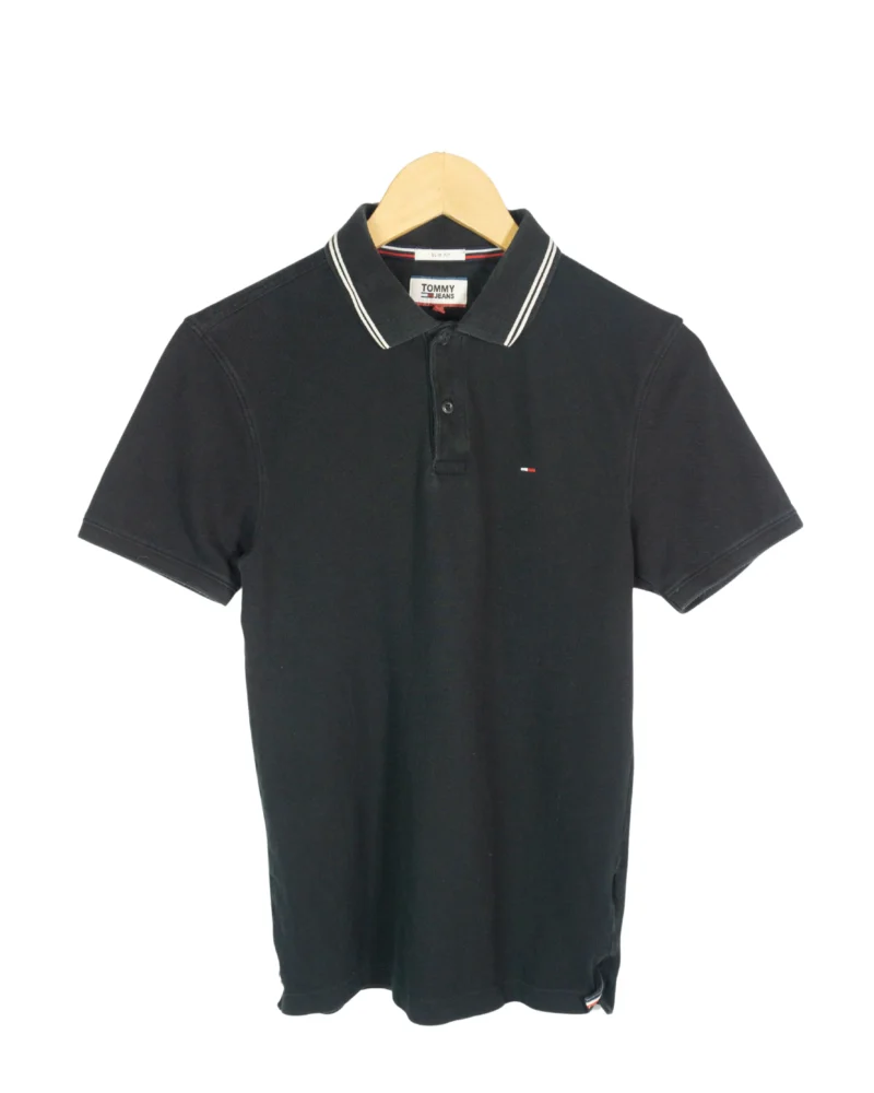 Polo Tommy Jeans negra S