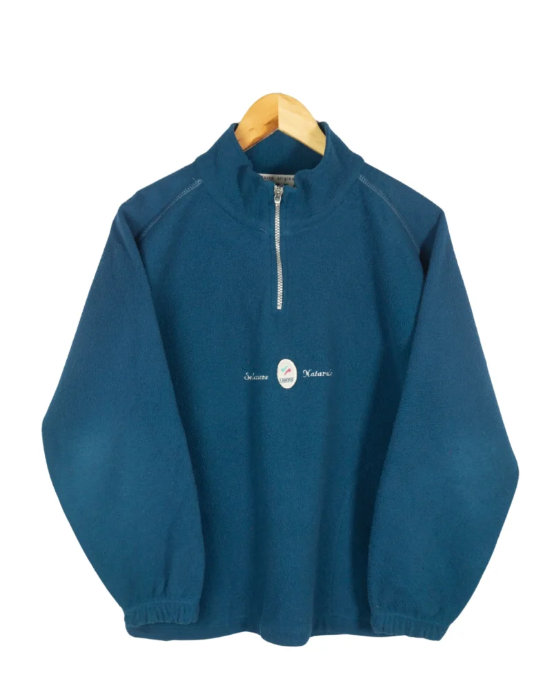 Forro polar Liberto vintage 90s azul marino S