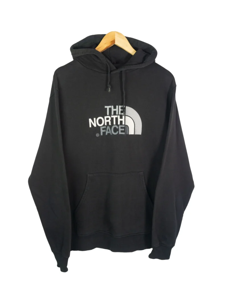 Sudadera bordado The North Face negra L