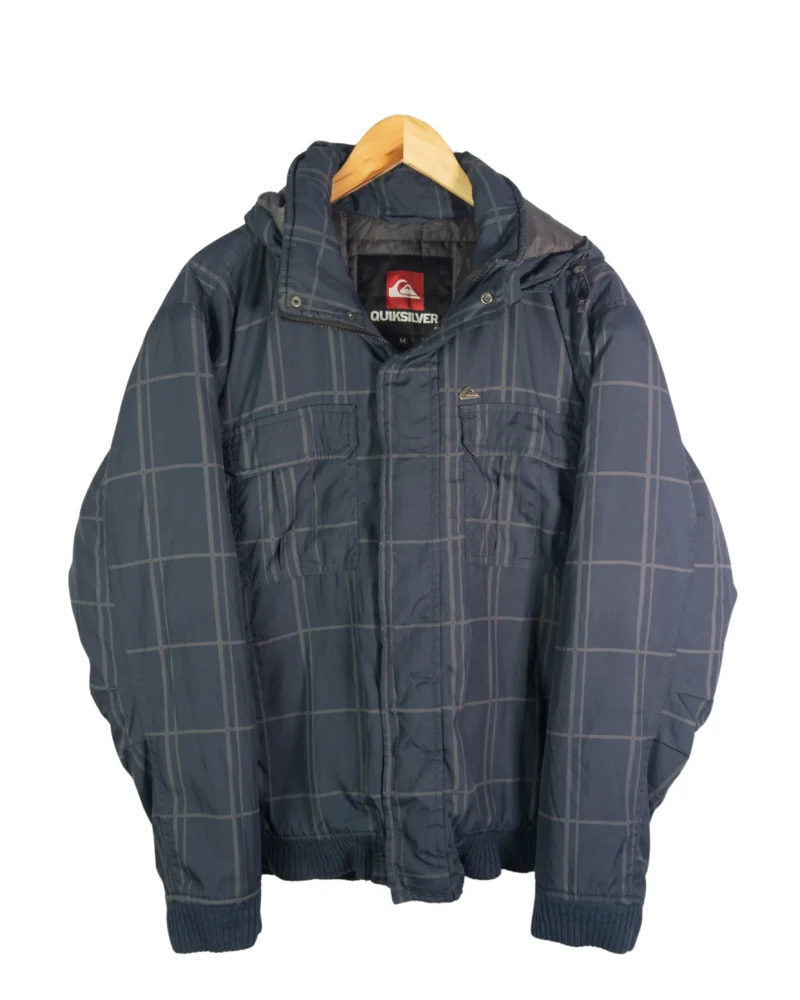 Abrigo Quiksilver vintage 00s gris M