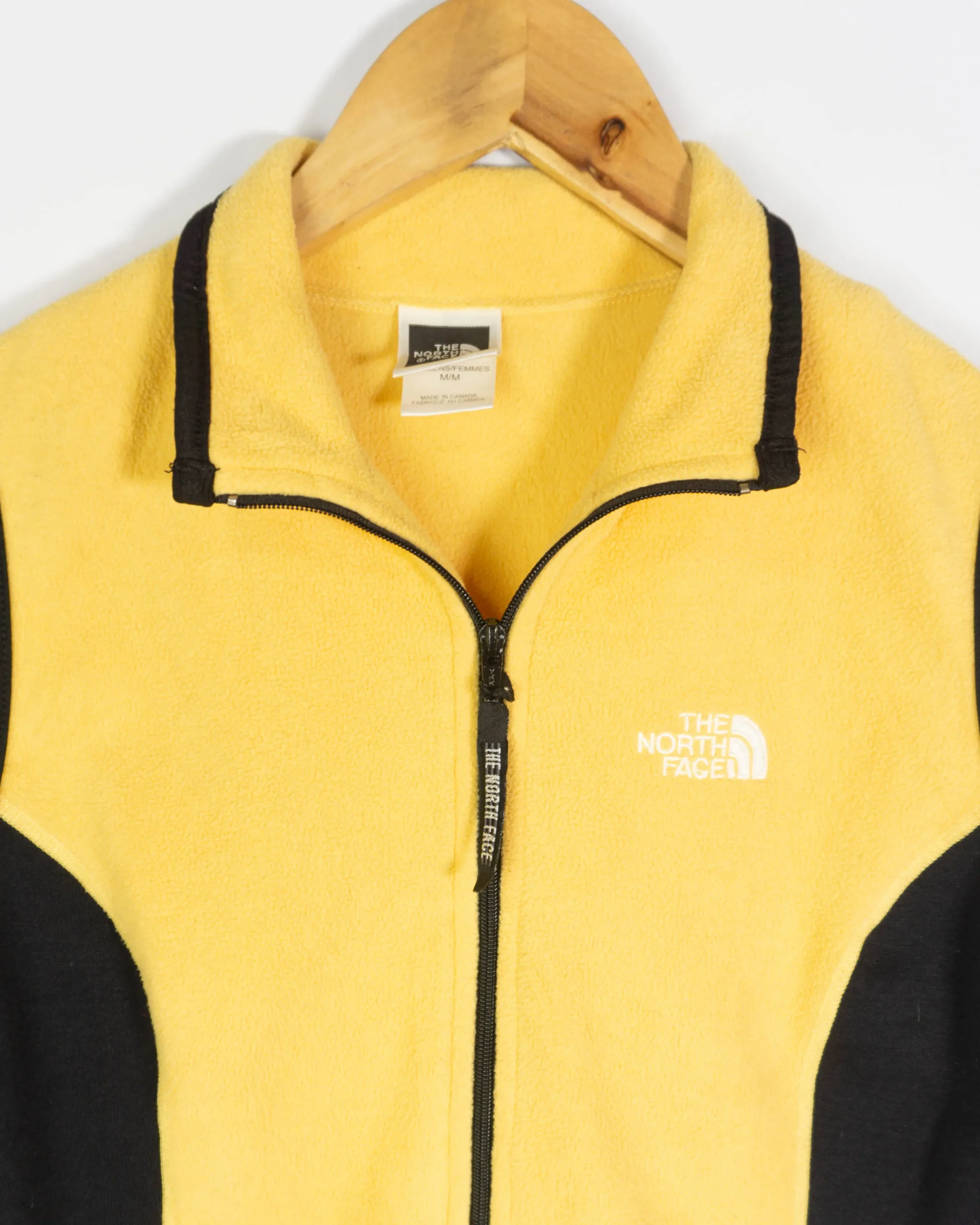 Chaleco polar mujer The North Face amarillo/negro M - Lacaie Vintage Chaleco polar mujer The North Face amarillo/negro M - Imagen 2