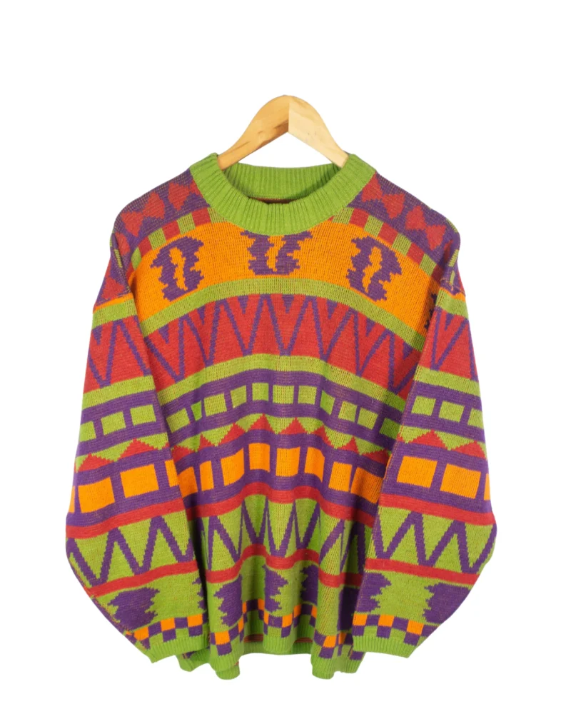 Jersey étnico vintage 90s S