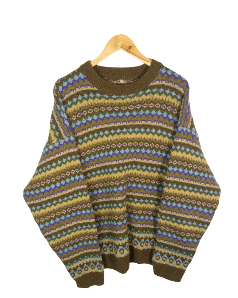 Jersey estampado vintage 90s M