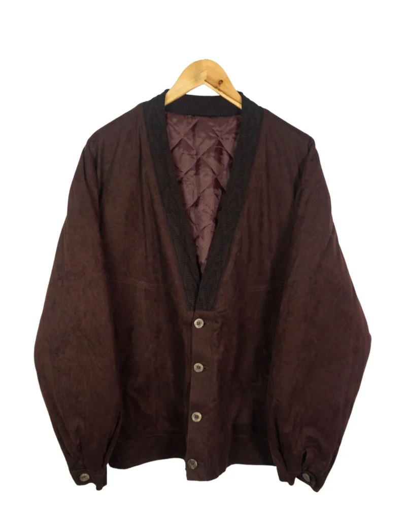 Cárdigan vintage 90s marrón L