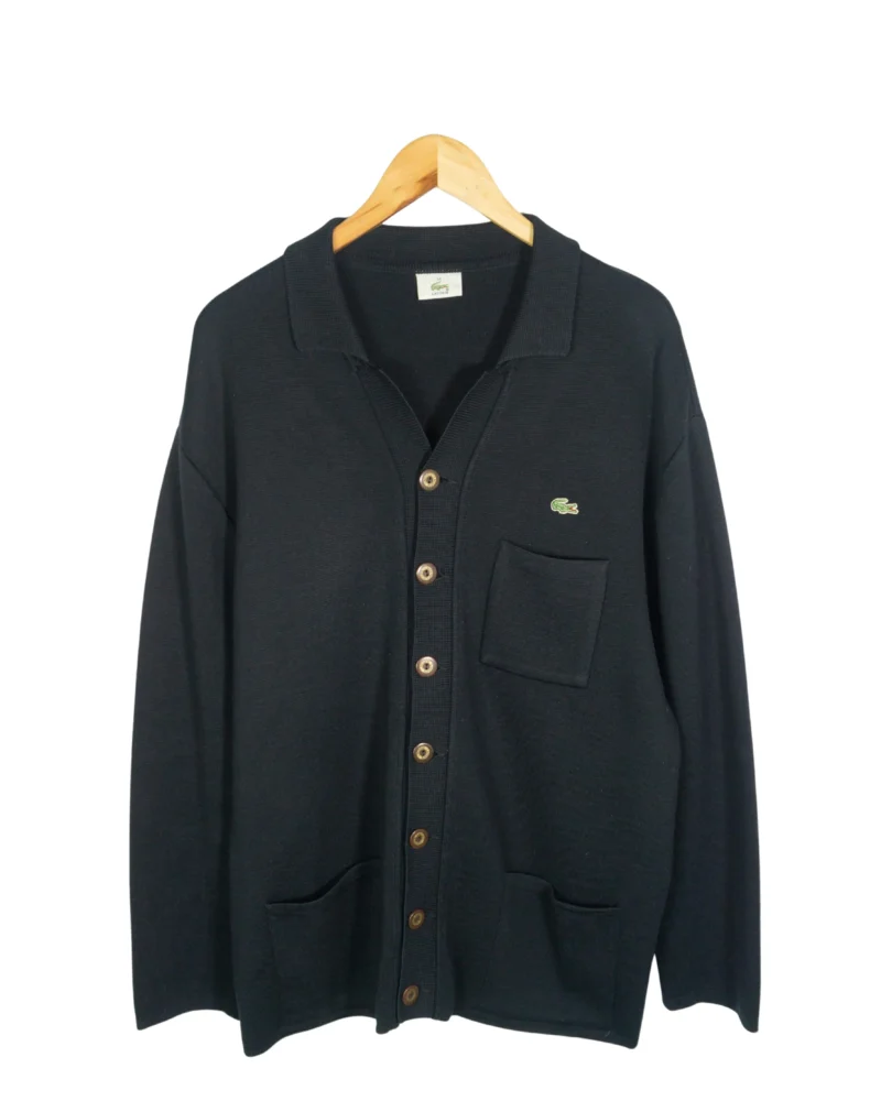 Cárdigan Lacoste vintage 00s azul marino L