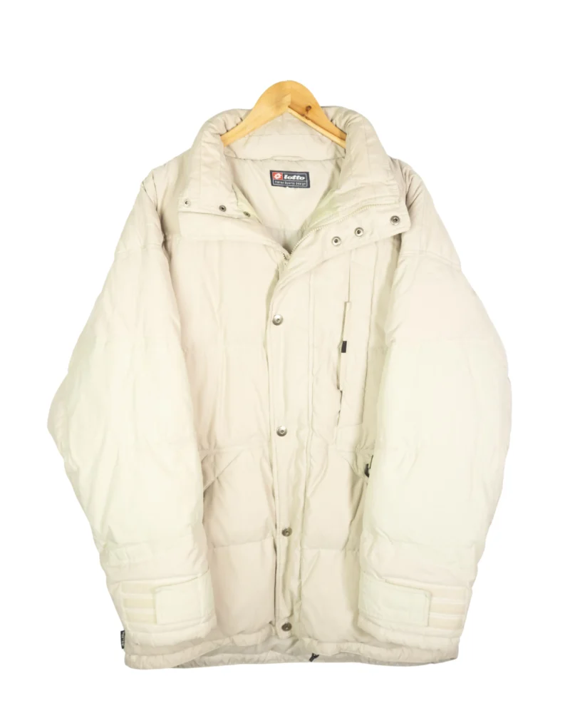 Abrigo de plumas Lotto vintage 00s beige XL