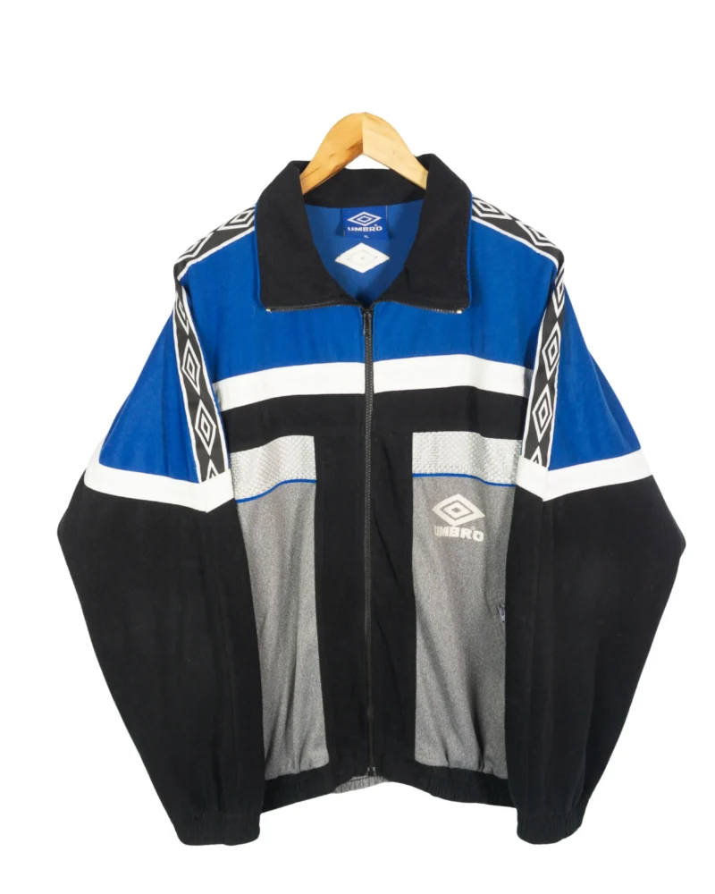 Chaqueta deportiva Umbro vintage 90s azul/negro XL
