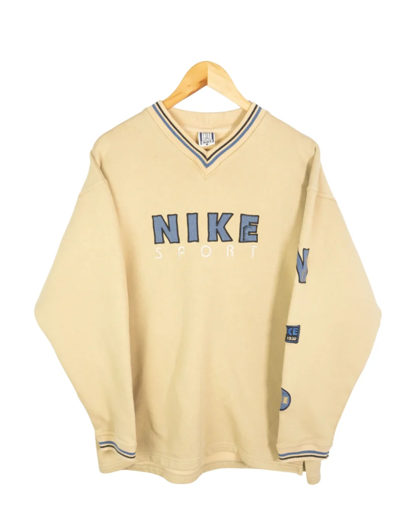 Sudadera Nike vintage 90s marrón L