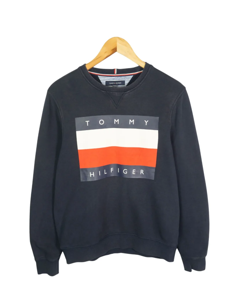 Sudadera Tommy Hilfiger azul marino S