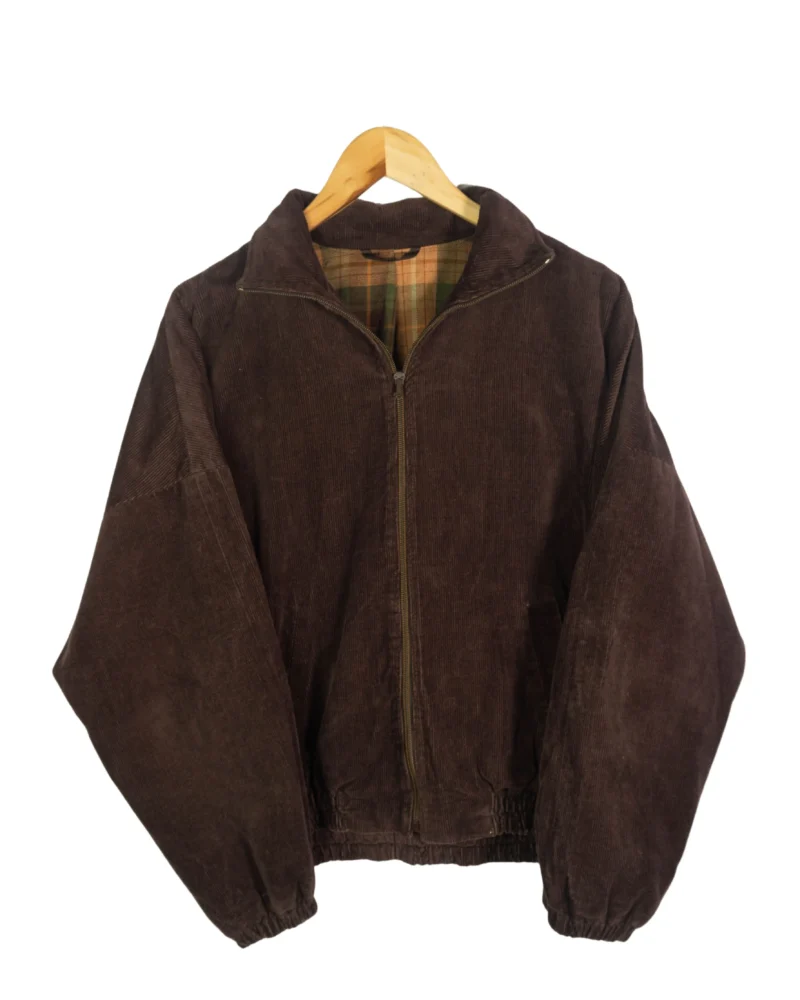 Chaqueta de pana vintage 90s marrón S