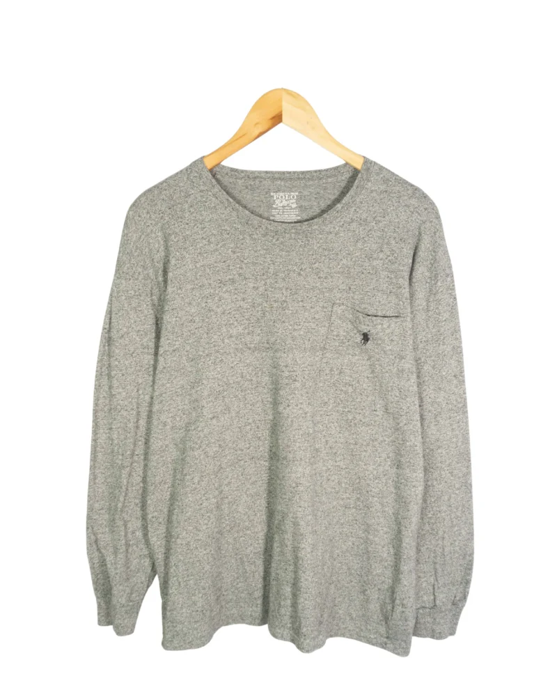 Camiseta manga larga Ralph Lauren gris M