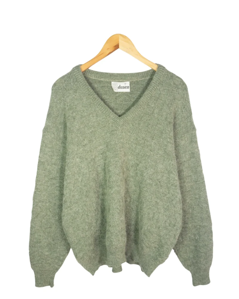 Jersey cuello pico Dusen vintage 90s L