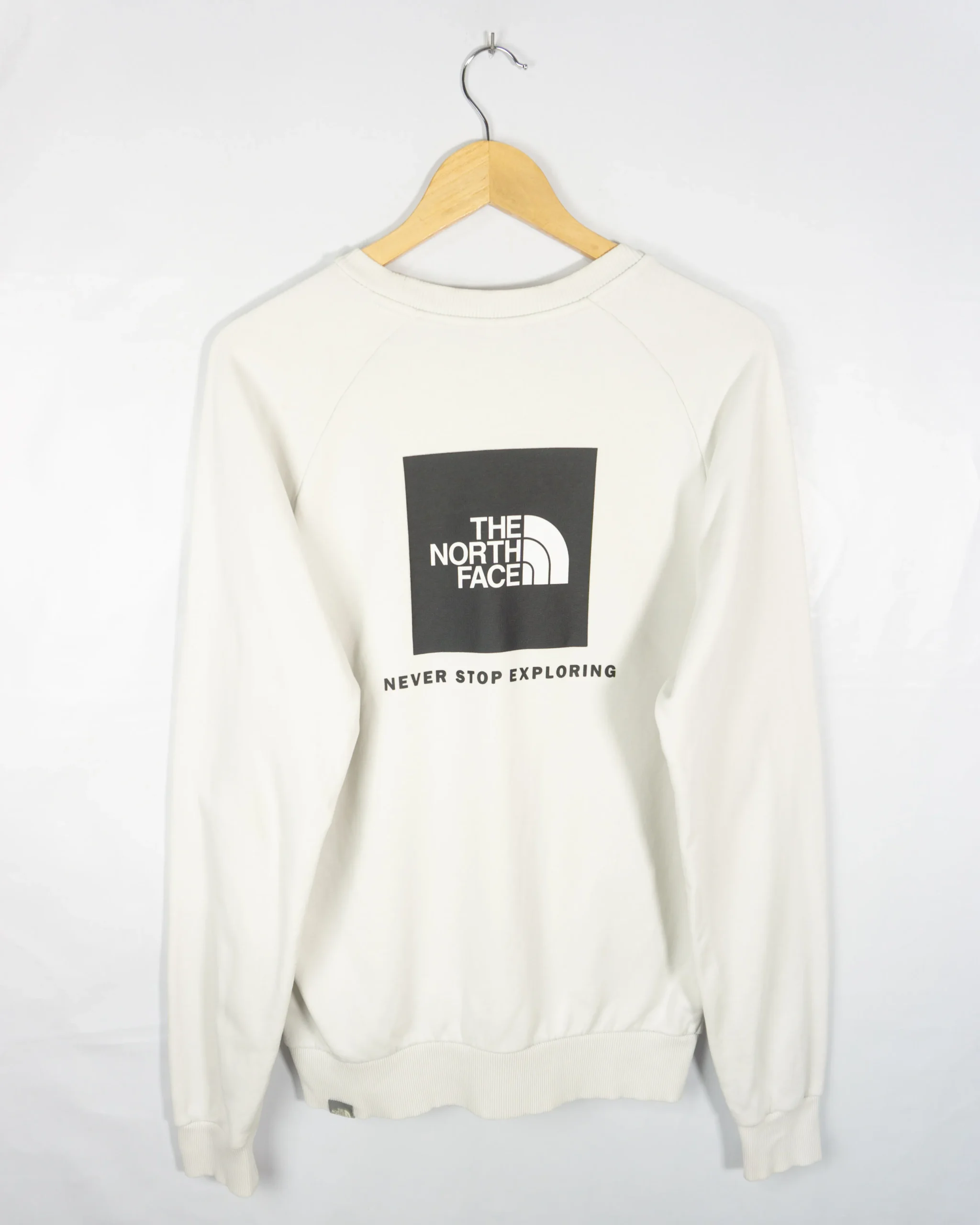 Sudadera The North Face blanca M - Lacaie Vintage Sudadera The North Face blanca M - Imagen 5