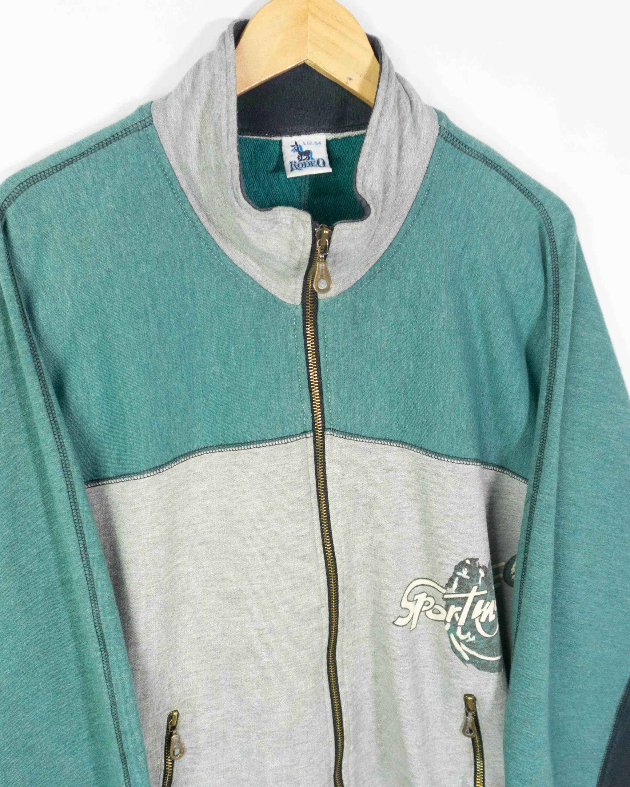 Chaqueta deportiva Rodeo vinatge 90s L - Lacaie Vintage Chaqueta deportiva Rodeo vinatge 90s L - Imagen 2