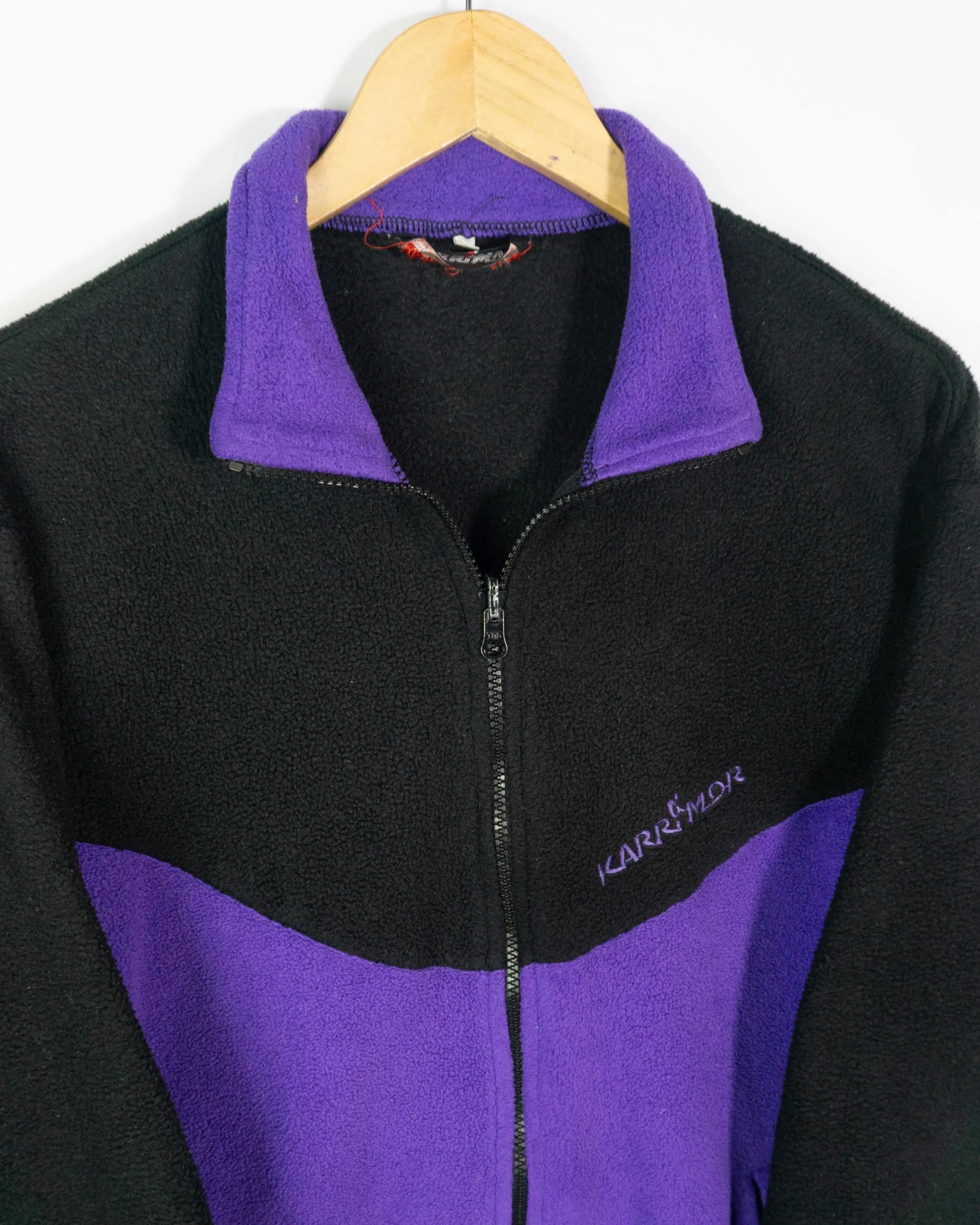 Forro polar Karrimor vintage 90s morado/negro M - Lacaie Vintage Forro polar Karrimor vintage 90s morado/negro M - Imagen 2